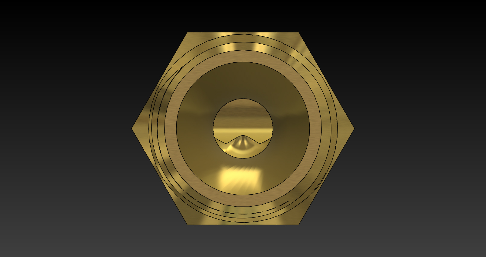 消防系统（FFS）Fuljet喷嘴-黄铜